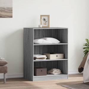 Armadio Grigio Sonoma 77x48x102 cm in Legno Multistrato 840826