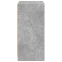 Armadio Grigio Cemento 48x41x102 cm in Legno Multistrato 840831