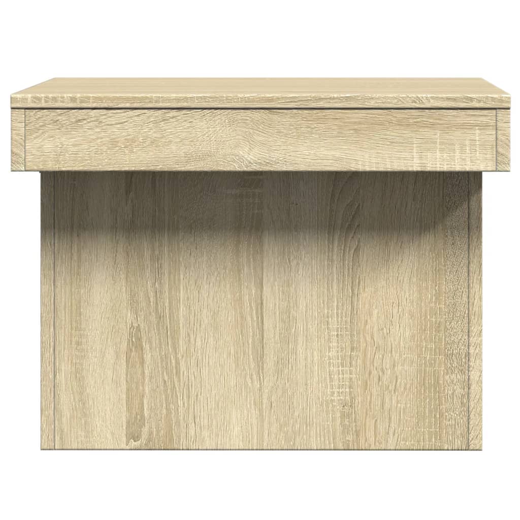 Tavolino da Salotto Rovere Sonoma 100x55x40cm Legno Multistrato 840872