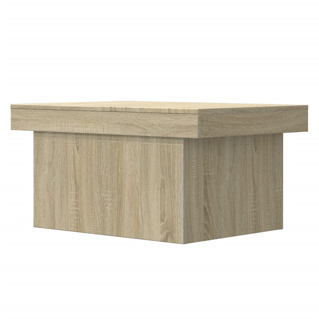 Tavolino da Salotto Rovere Sonoma 100x55x40cm Legno Multistrato 840872