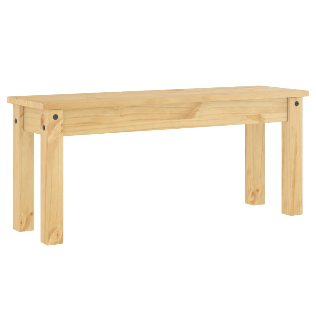 Panca da Pranzo Panama 105x30x45 cm in Legno Massello di Pino 4005711