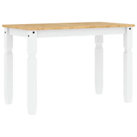 Tavolo da Pranzo Corona 112x60x75 cm in Legno Massello di Pino 4005716