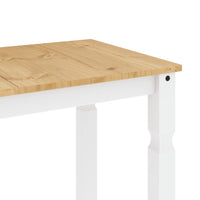 Tavolo da Pranzo Corona 112x60x75 cm in Legno Massello di Pino 4005716