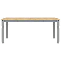 Tavolo da Pranzo Corona 180x90x75 cm in Legno Massello di Pino 4005721