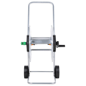 Carrello Avvolgitubo per Tubo Flessibile 60 m 1/2" in Acciaio 4005280