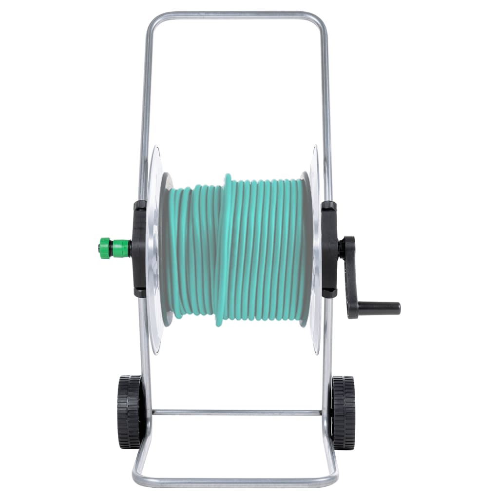 Carrello Avvolgitubo per Tubo Flessibile 80 m 1/2" o 50 m 3/4" 4005281