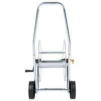 Carrello Avvolgitubo per Tubo Flessibile 80 m 3/4" in Acciaio 4005283