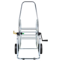 Carrello Avvolgitubo per Tubo Flessibile 80 m 3/4" in Acciaio 4005284