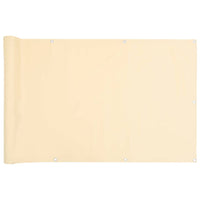 Paravento da Giardino Crema 600x75 cm in PVC 4005391