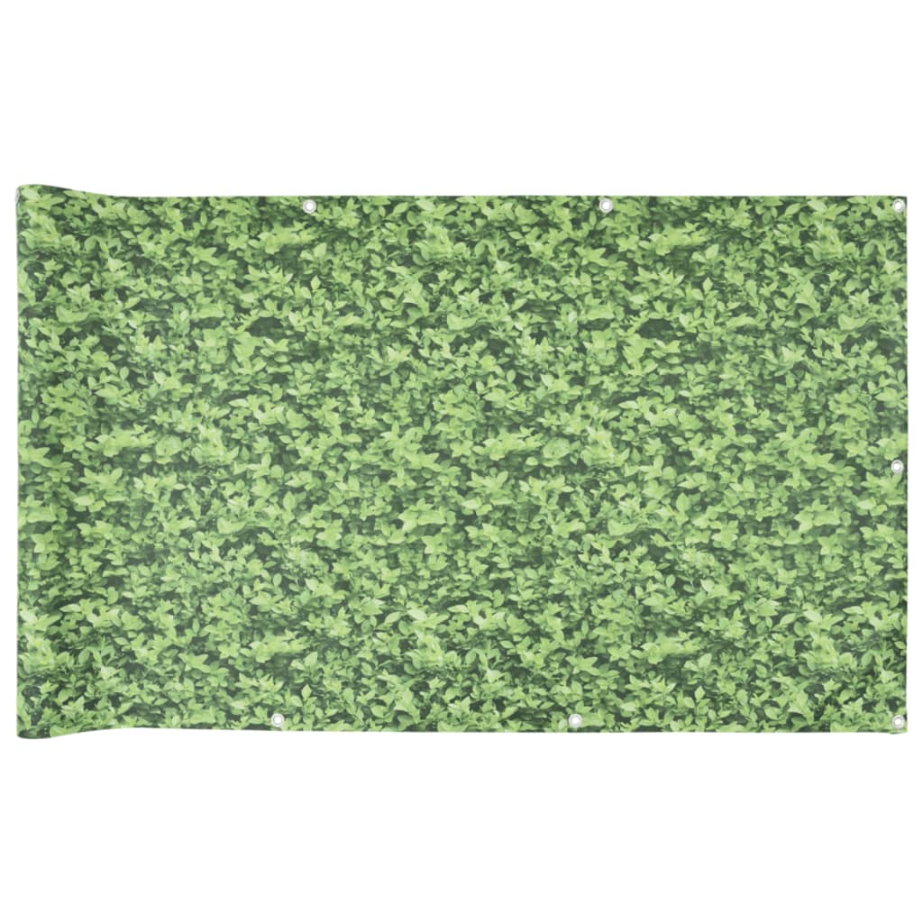 Paravento da Giardino con Aspetto Pianta Verde 400x75 cm PVC 4005405