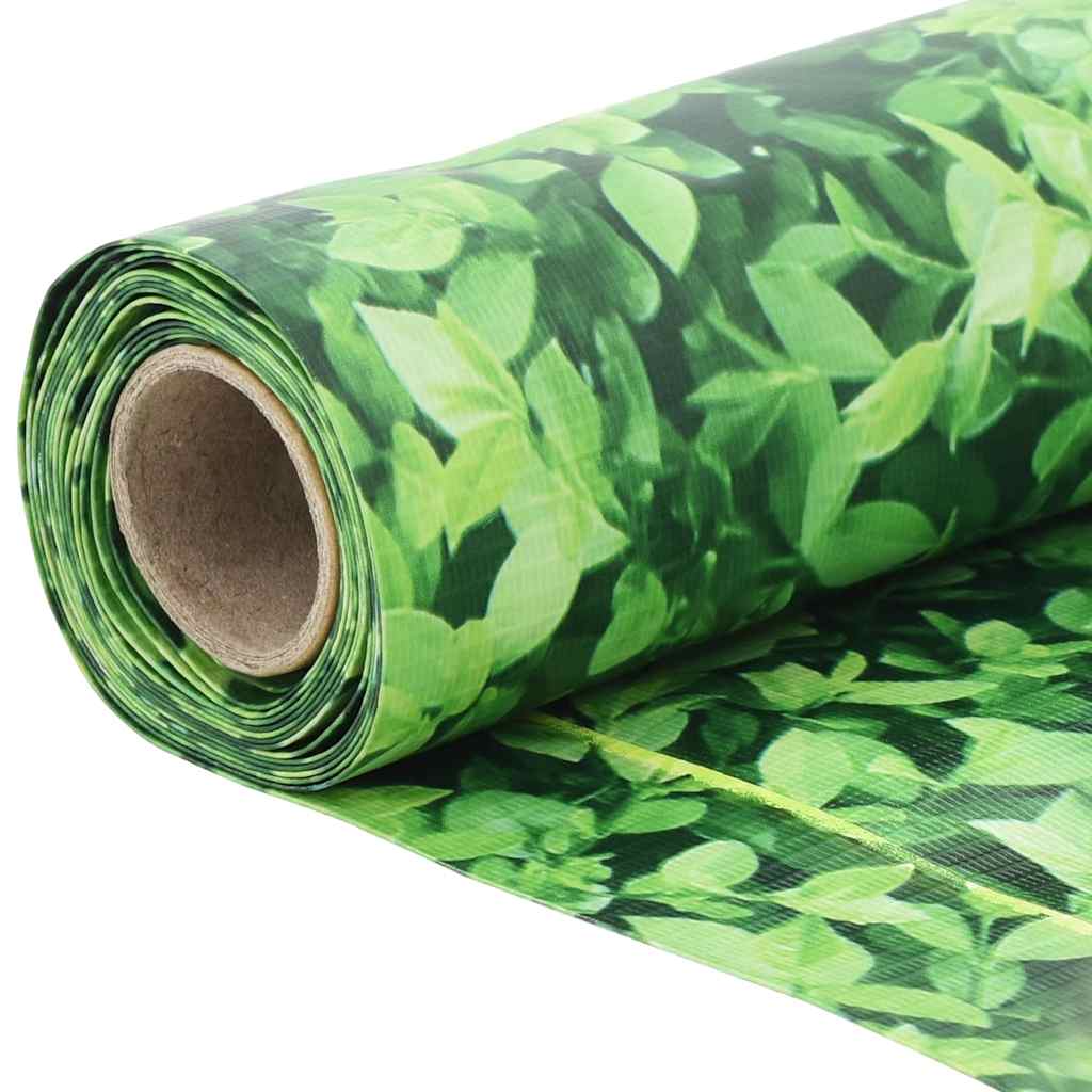 Paravento da Giardino con Aspetto Pianta Verde 500x75 cm PVC 4005406