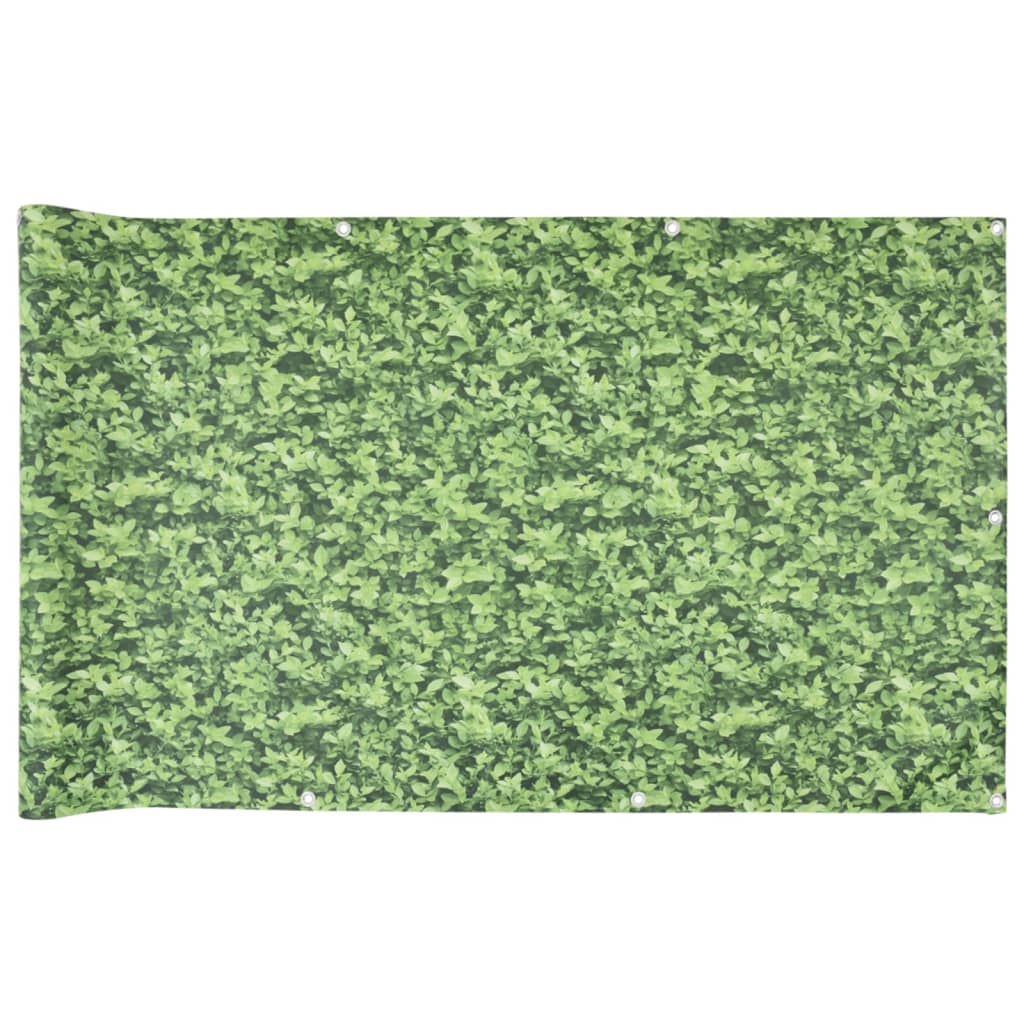 Paravento da Giardino con Aspetto Pianta Verde 800x75 cm PVC 4005409