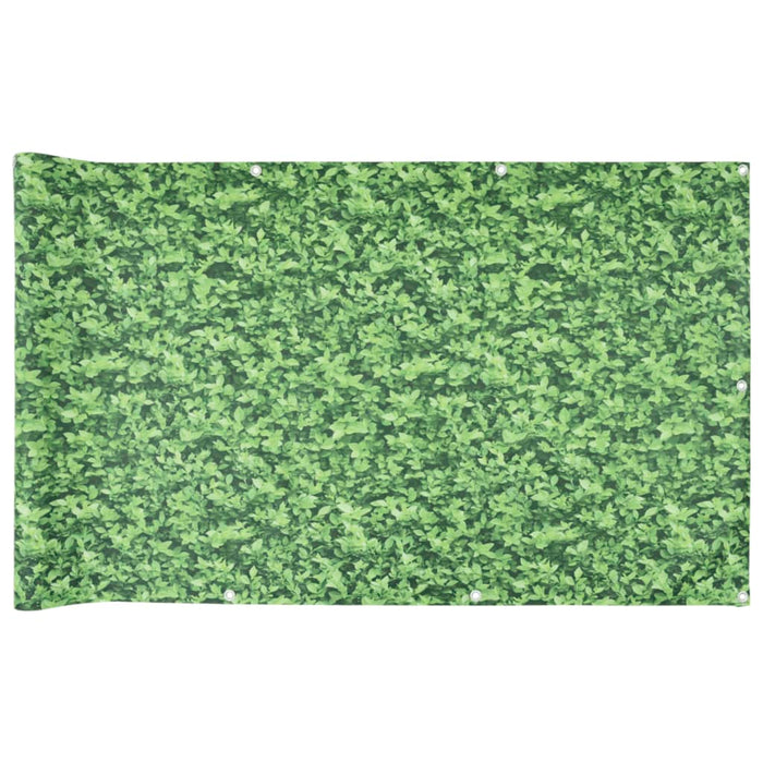 Paravento da Giardino con Aspetto Pianta Verde 500x90 cm PVC 4005462