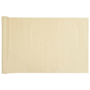 Paravento da Giardino Crema 700x120 cm in PVC 4005504