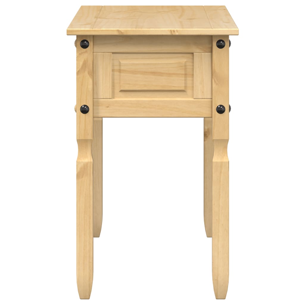 Tavolino Consolle Corona 115x46x73 cm in Legno Massello di Pino 4005665