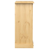 Cassettiera Corona 92x48x114 cm in Legno Massello di Pino 4005674