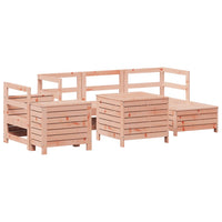 Set Divani da Giardino 7 pz in Legno Massello Abete Douglas 3250526