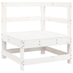 Set Divani da Giardino 8 pz in Legno Massello di Pino Bianco 3250573