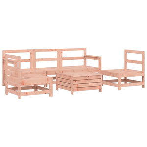 Set Divani da Giardino 6 pz in Legno Massello Abete Douglas 3250746