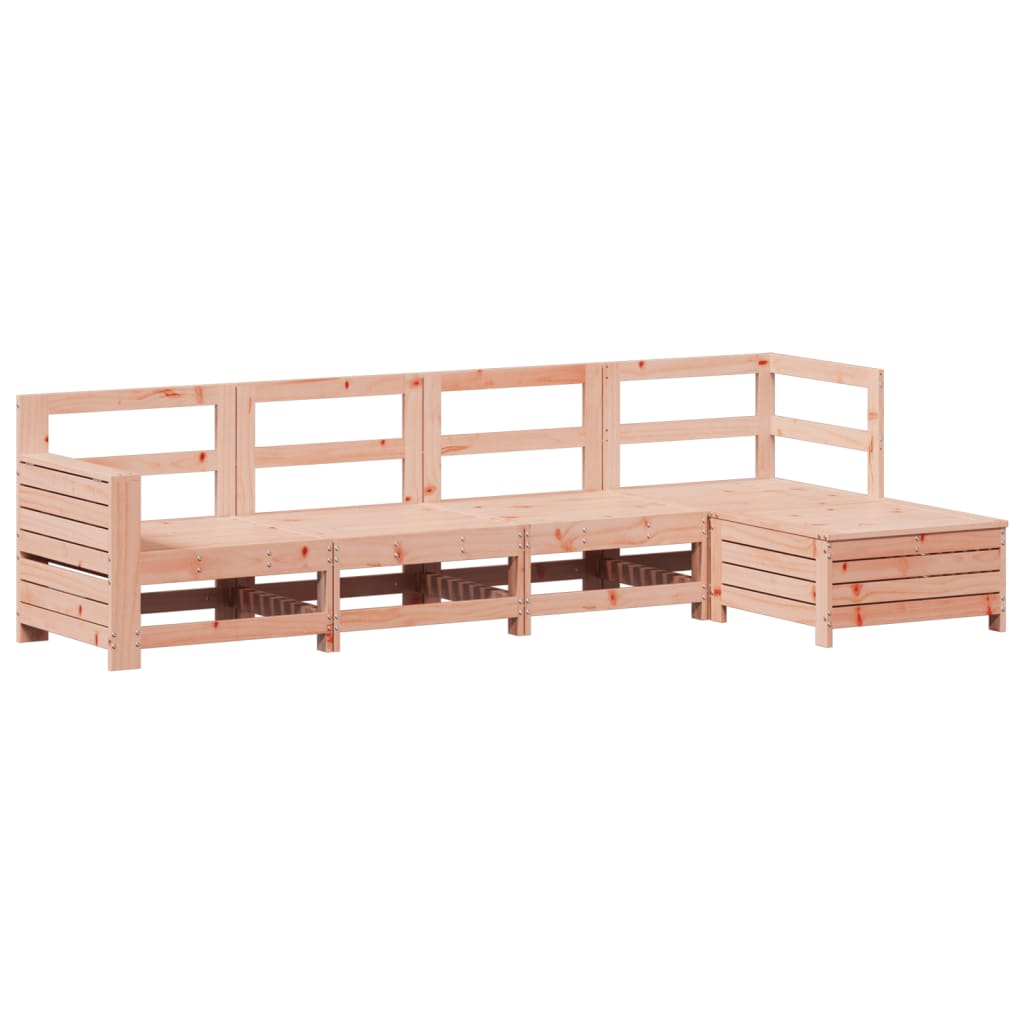 Set Divani da Giardino 5 pz in Legno Massello Abete Douglas 3250830