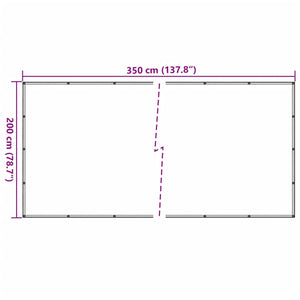 Rete per Rimorchio Verde 2x3,5 m HDPE 4002085