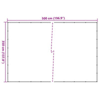 Rete per Rimorchio Verde 3,5x5 m HDPE 4002102