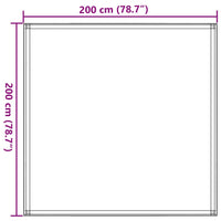 Tappeto da Tenda Sabbia 200x200 cm HDPE 4002288