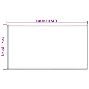 Tappeto da Tenda Sabbia 250x400 cm HDPE 4002295