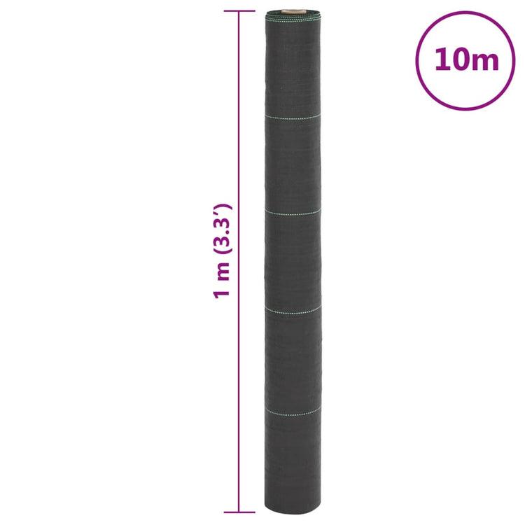 Membrana Antierbacce Nera 1x10 m in PP 4005214