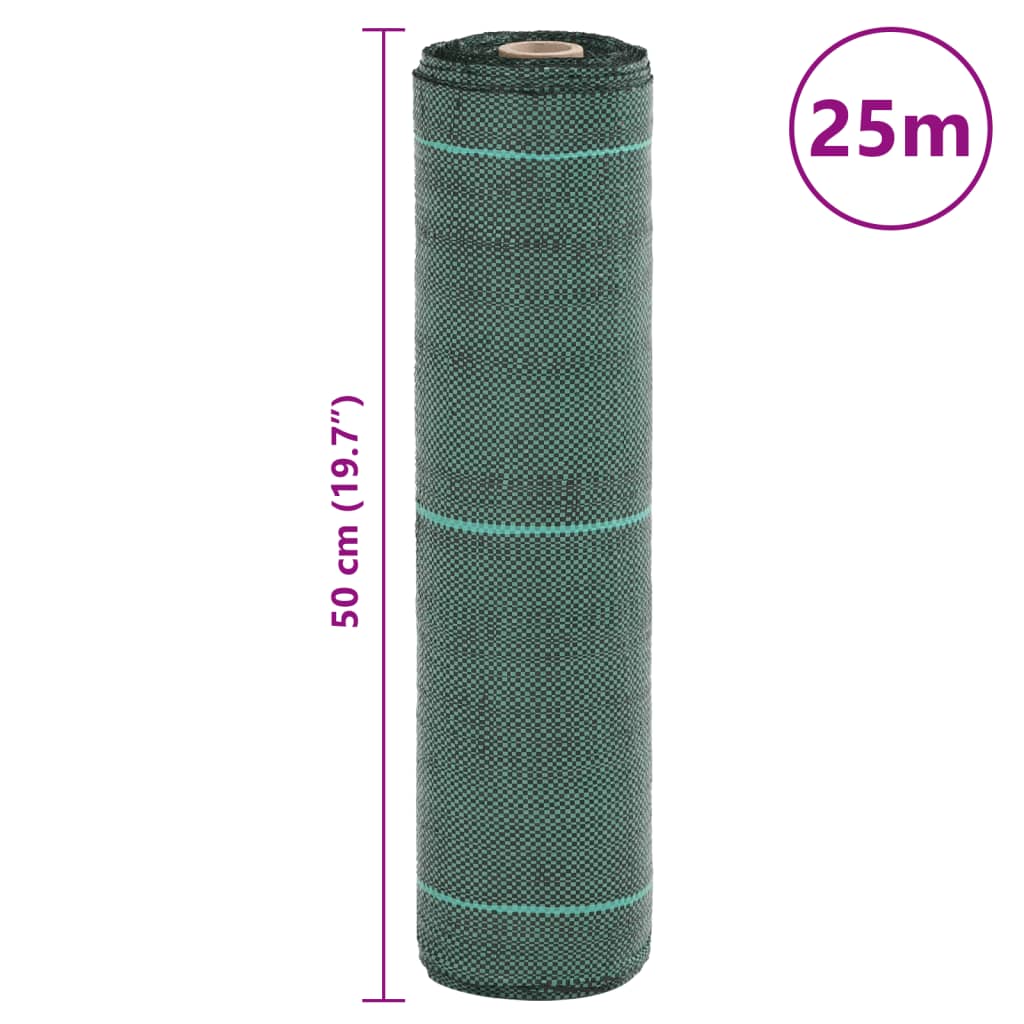 Membrana Antierbacce Verde 0,5x25 m in PP 4005243