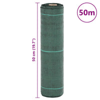 Membrana Antierbacce Verde 0,5x50 m in PP 4005244