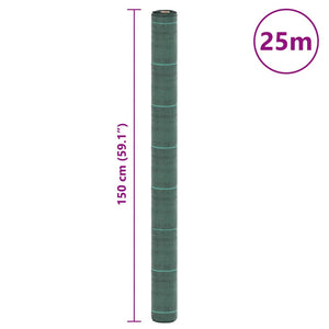 Membrana Antierbacce Verde 1,5x25 m in PP 4005257