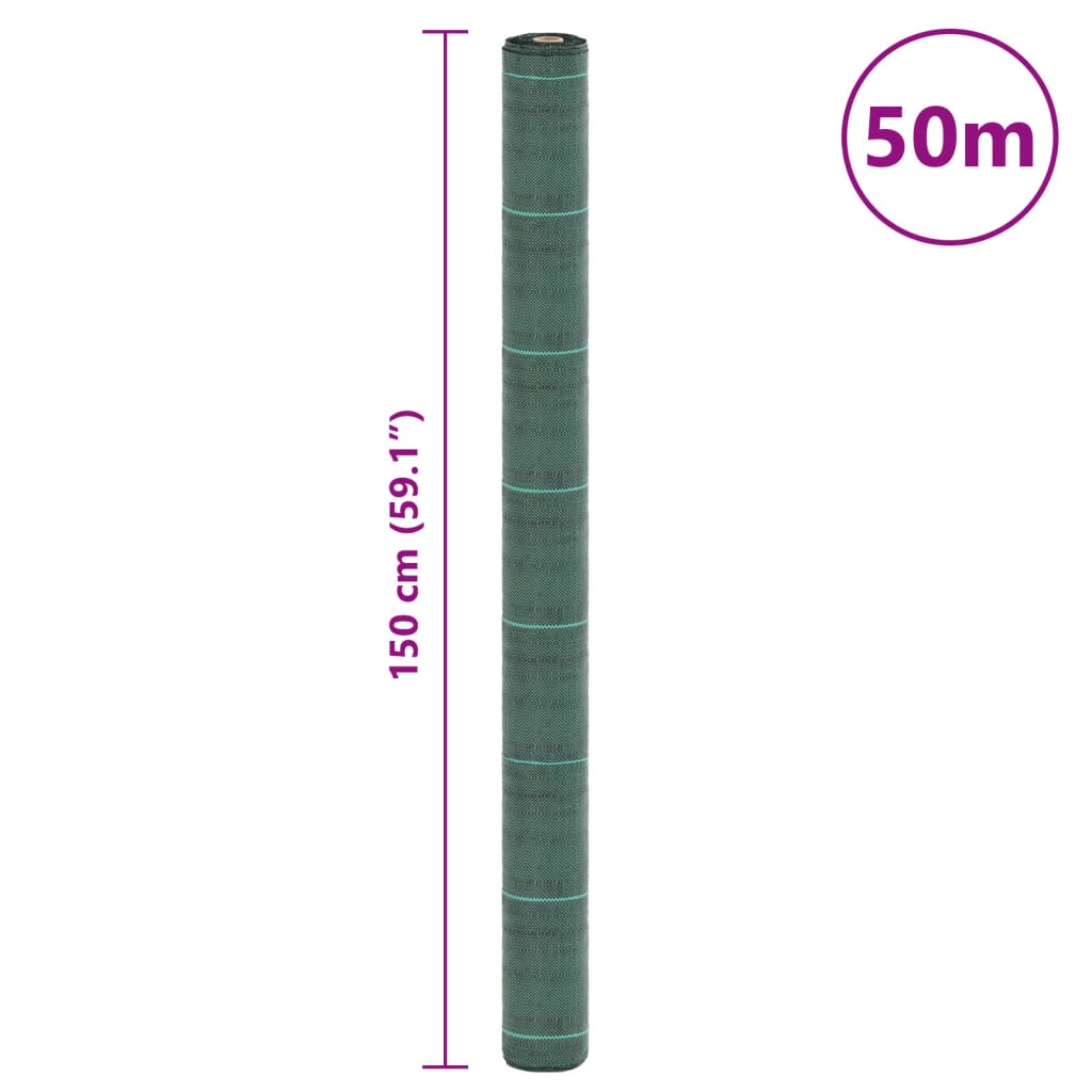 Membrana Antierbacce Verde 1,5x50 m in PP 4005258