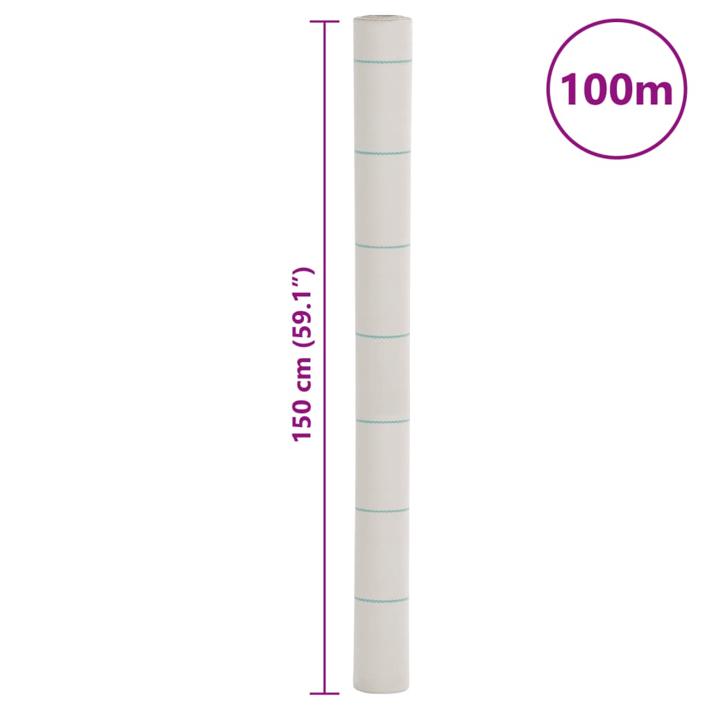 Membrana Antierbacce Bianca 1,5x100 m in PP 4005916