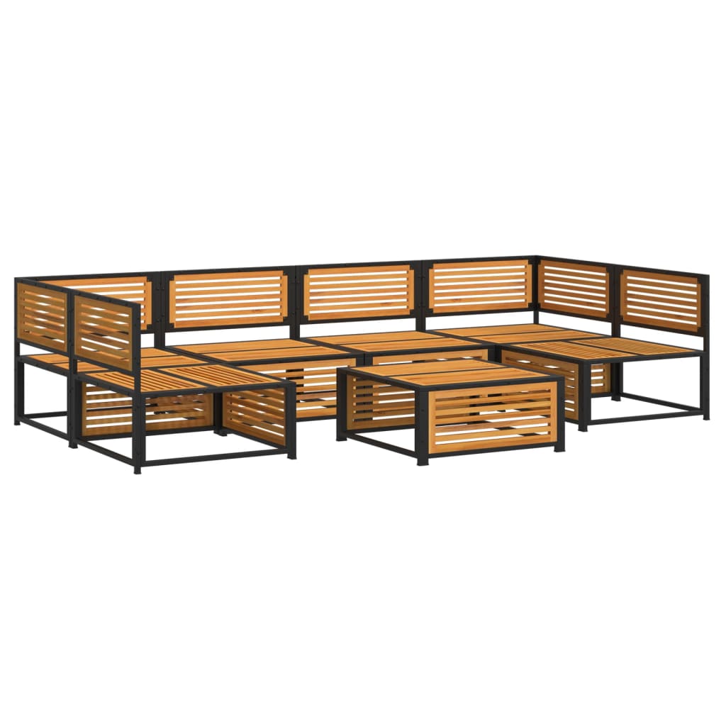 Set Divano da Giardino 7 pz con Cuscini Legno Massello Acacia 3214899