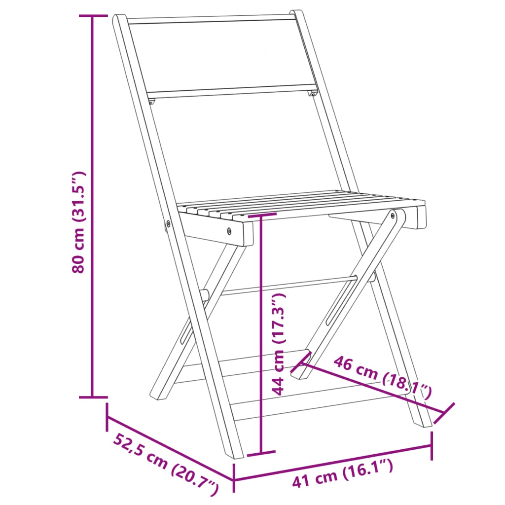 Sedie da Giardino Pieghevoli 4pz Bianco Crema Tessuto e Legno 3214610