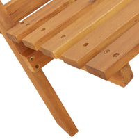 Sedie da Giardino Pieghevoli 4pz Grigie Legno Massello Acacia 3214631