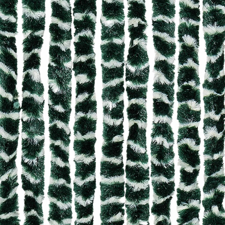 Tenda Antimosche Verde e Bianca 118x220 cm in Ciniglia 4004887