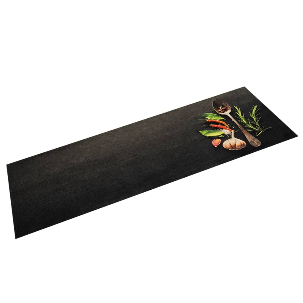 Tappeto da Cucina Lavabile Spezie 45x150 cm Velluto 4005611