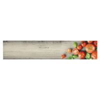 Tappeto da Cucina Lavabile Pomodori 60x300 cm in Vellutocod mxl 91052