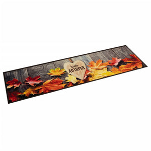 Tappeto da Cucina Lavabile Autunno 60x300 cm in Vellutocod mxl 115028