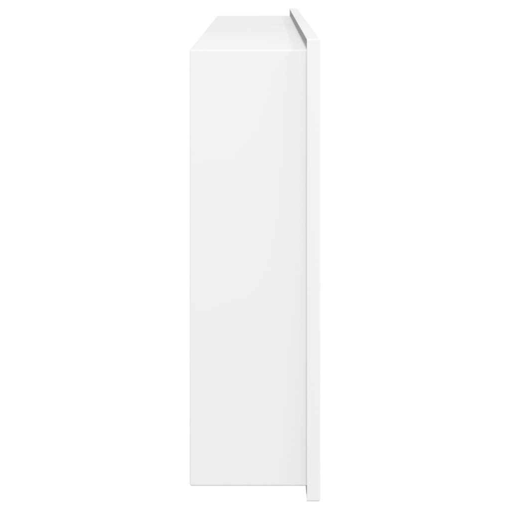 Nicchia per Doccia Bianco Opaco 62x32x9cm in Acciaio Inox 4005131