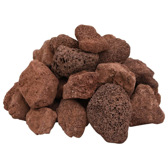 Rocce Vulcaniche 10 kg Rosse 5-8 cm 3217178