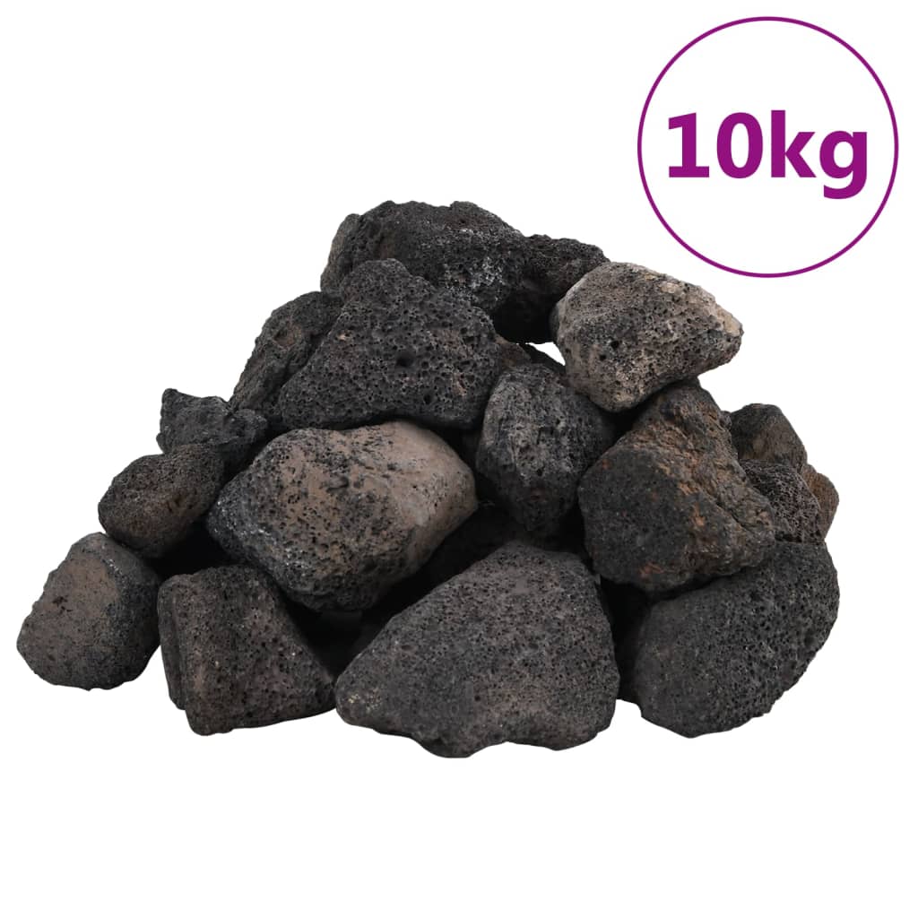 Rocce Vulcaniche 10 kg Nere 5-8 cmcod mxl 85673