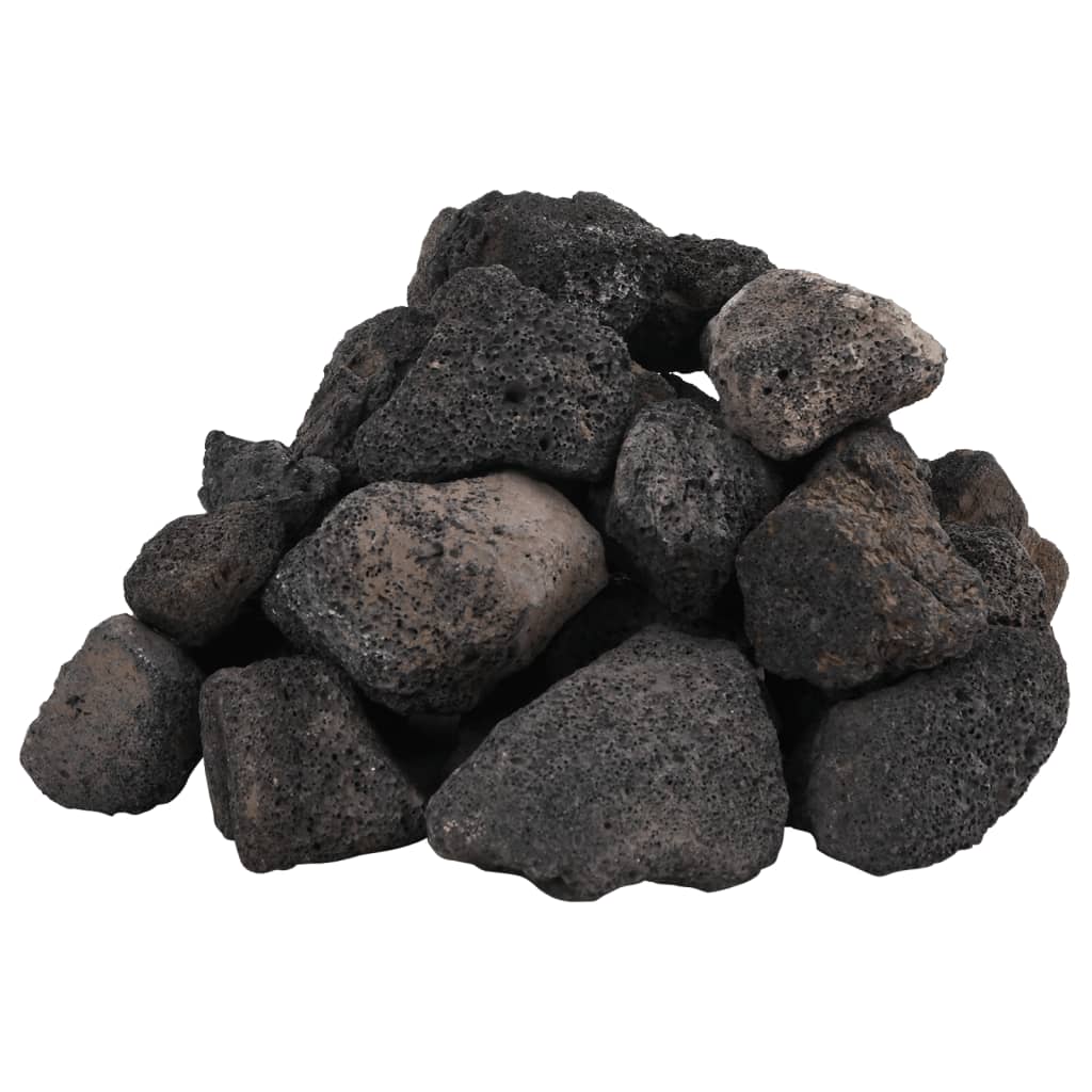 Rocce Vulcaniche 25 kg Nere 5-8 cm 3217185