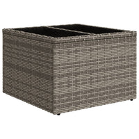 Set Divano da Giardino 8 pz con Cuscini Grigio in Polyrattan 3219929