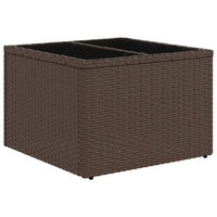 Set Divani da Giardino 7 pz con Cuscini Marrone in Polyrattan 3221672