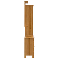 Set Mobili da Bagno 3 pz in Legno Massello di Pino 3223462