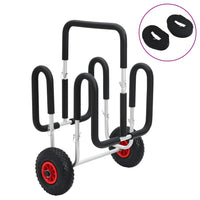 Carrello per Kayak per 2 Tavole 90 kg in Alluminio 94877