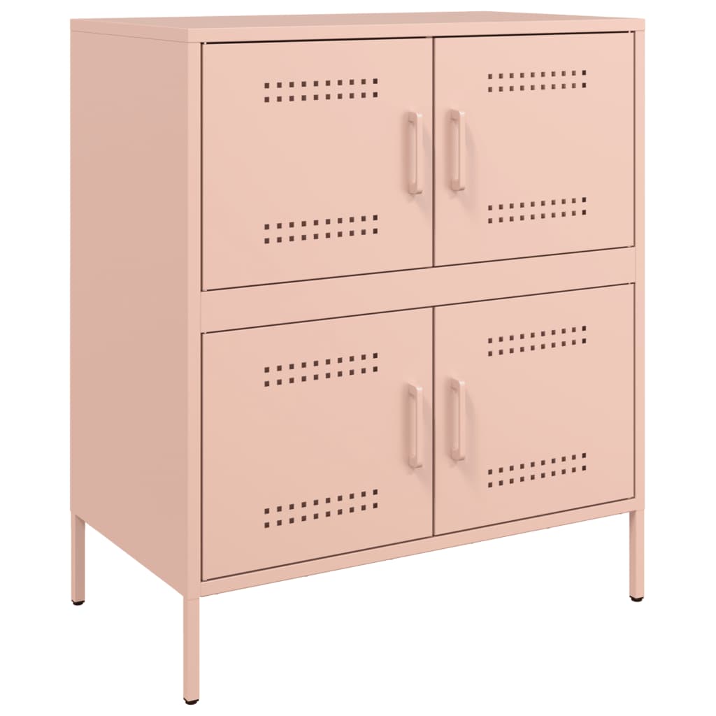 Credenza Rosa 68x39x79 cm in Acciaio 842953